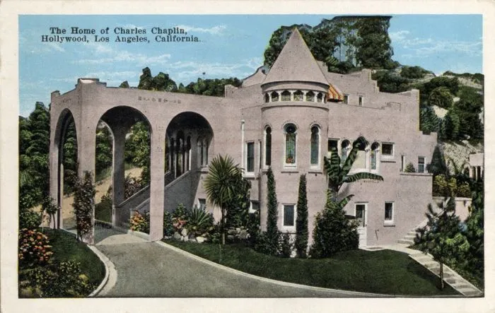 خانه چارلی چاپلین، هالیوود، لس آنجلس