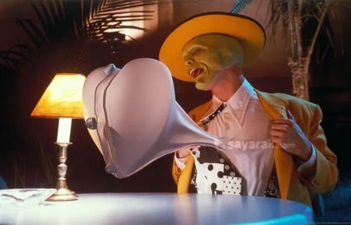 جیم کری در فیلم ماسک ، 1994