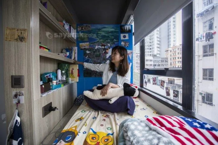 چگونه چینی ها در آپارتمان 2 متر مربع زندگی می کنند