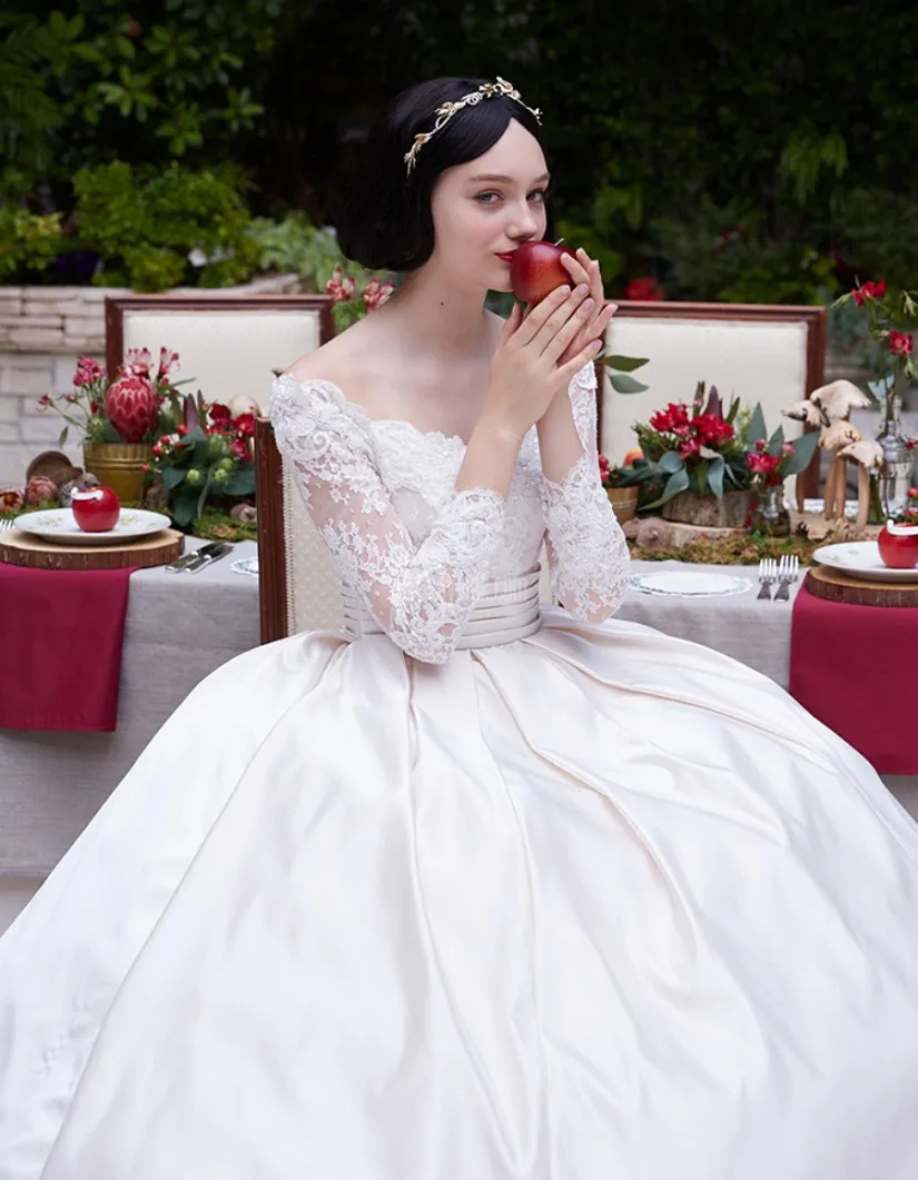 عکس عروسی سفید برفی