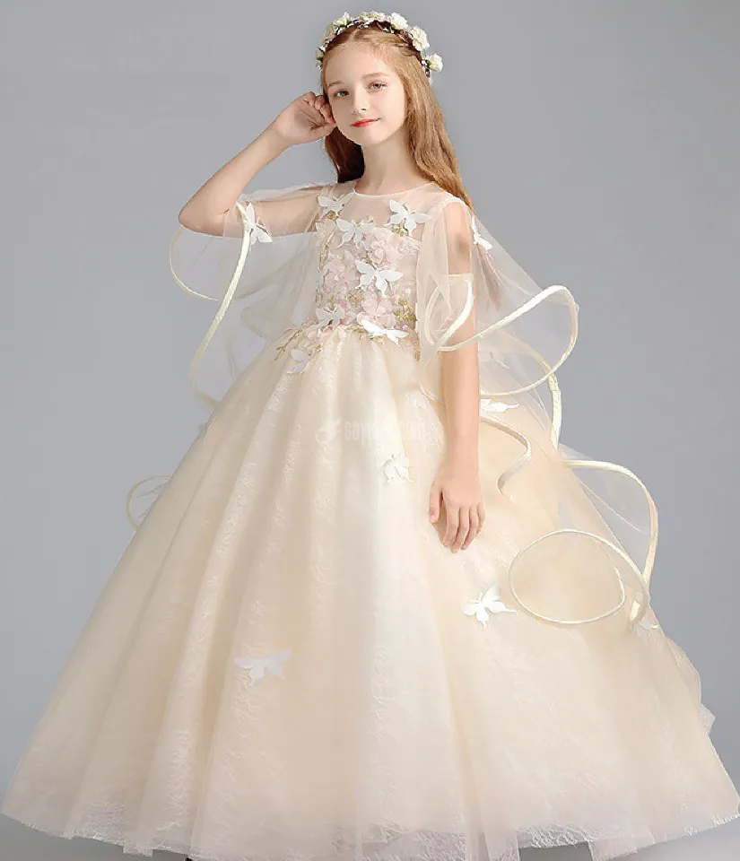 لباس عروس دخترانه سفید برفی