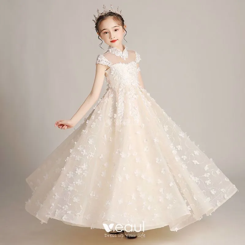 لباس عروس دخترانه سفید برفی