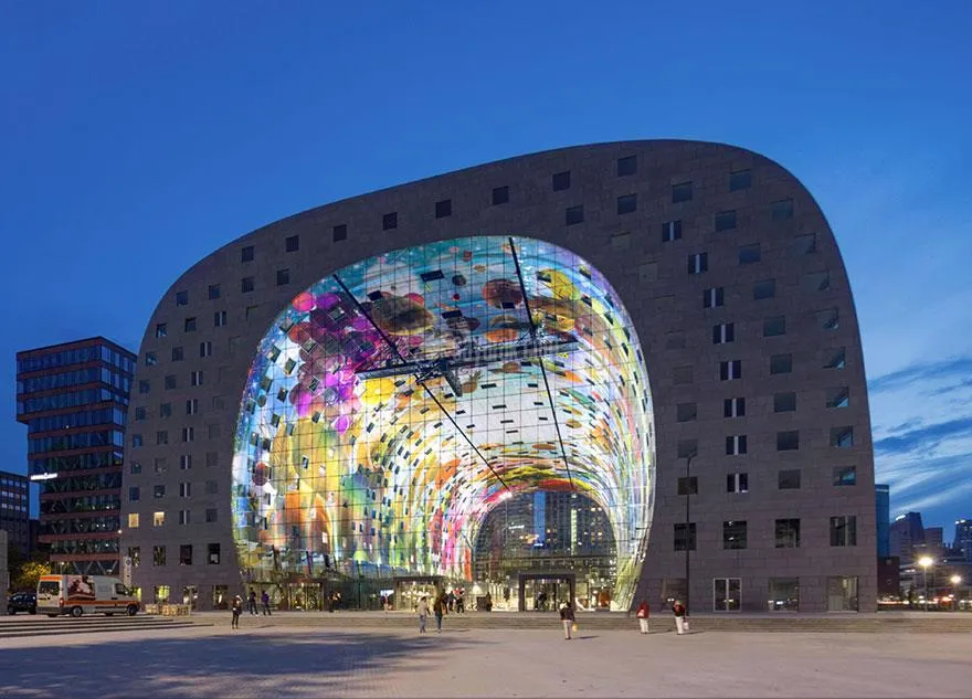 بزرگترین نقاشی دیواری جهان در هلند