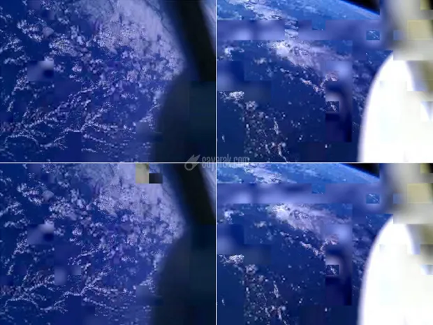 عکس هایی از ماهواره PhoneSat که با تلفن هوشمند گرفته شده است